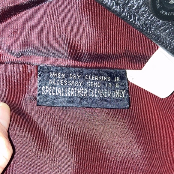 Black Leather Coat - Picture 5 of 6